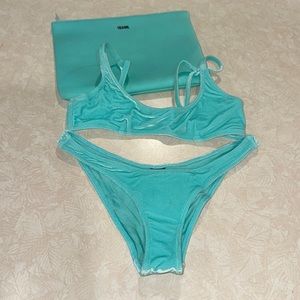 Triangl Bikini Maci Blue Crush Velvet XS